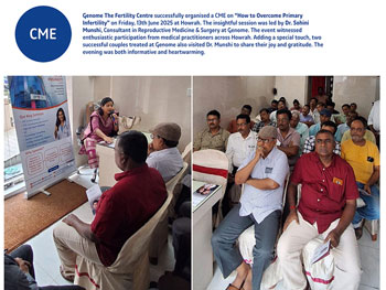 Genome organised a CME on 