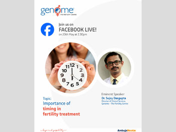 Facebook Live on 'IMPORTANCE OF TIMING IN FERTILITY TREATMENT'